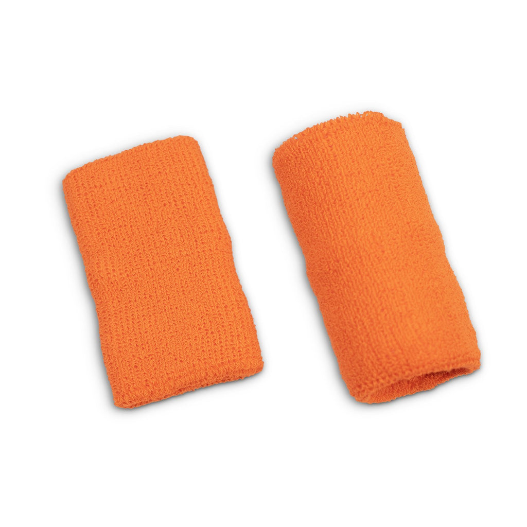 Gymnastics Cotton Wrist Bands Neon Orange Australia